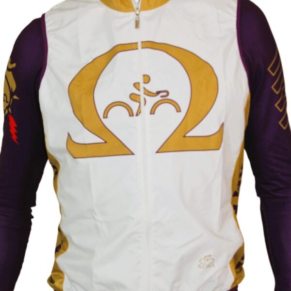 elite "winning white" wind vest