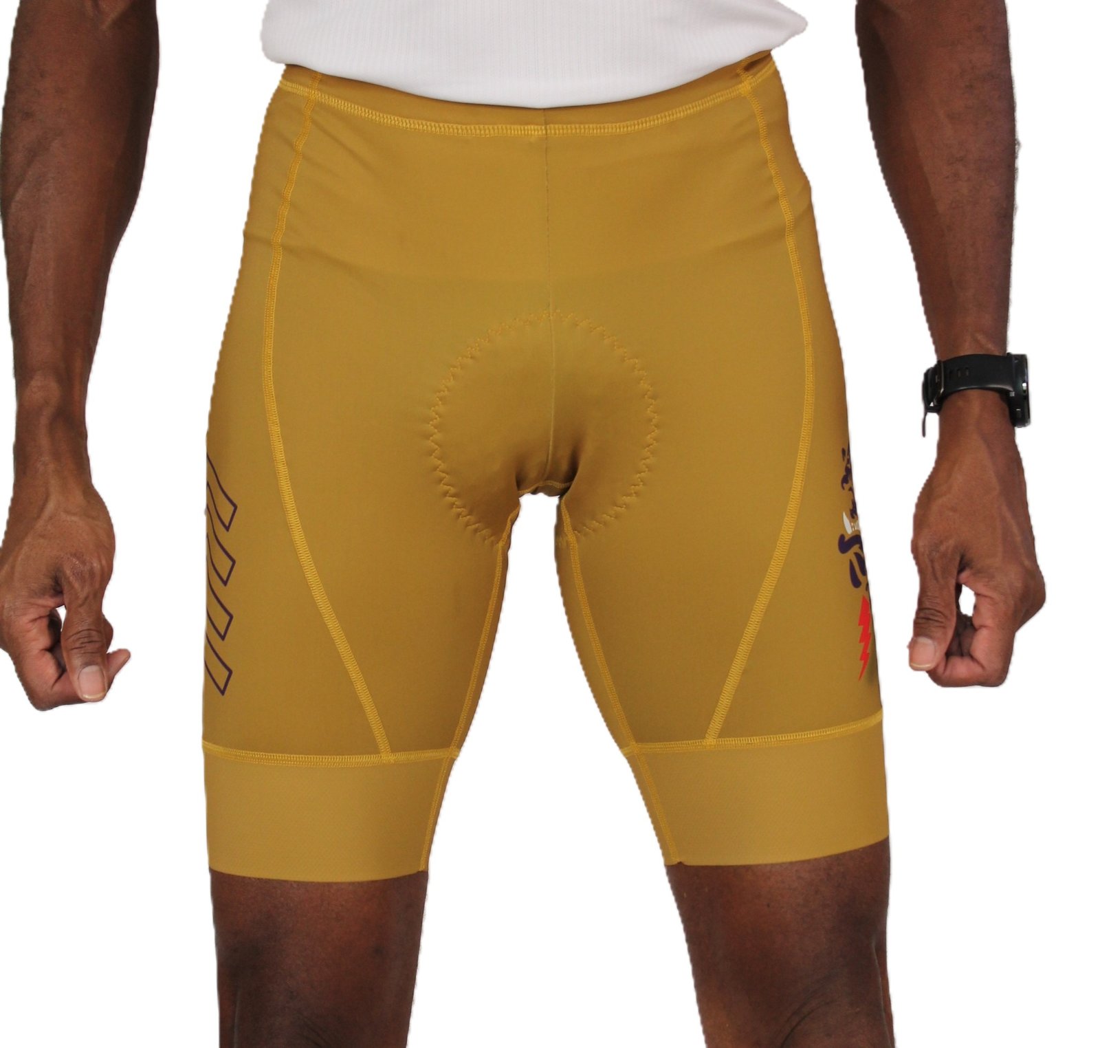 elite "winning white" shorts elite "Old Gold" shorts
